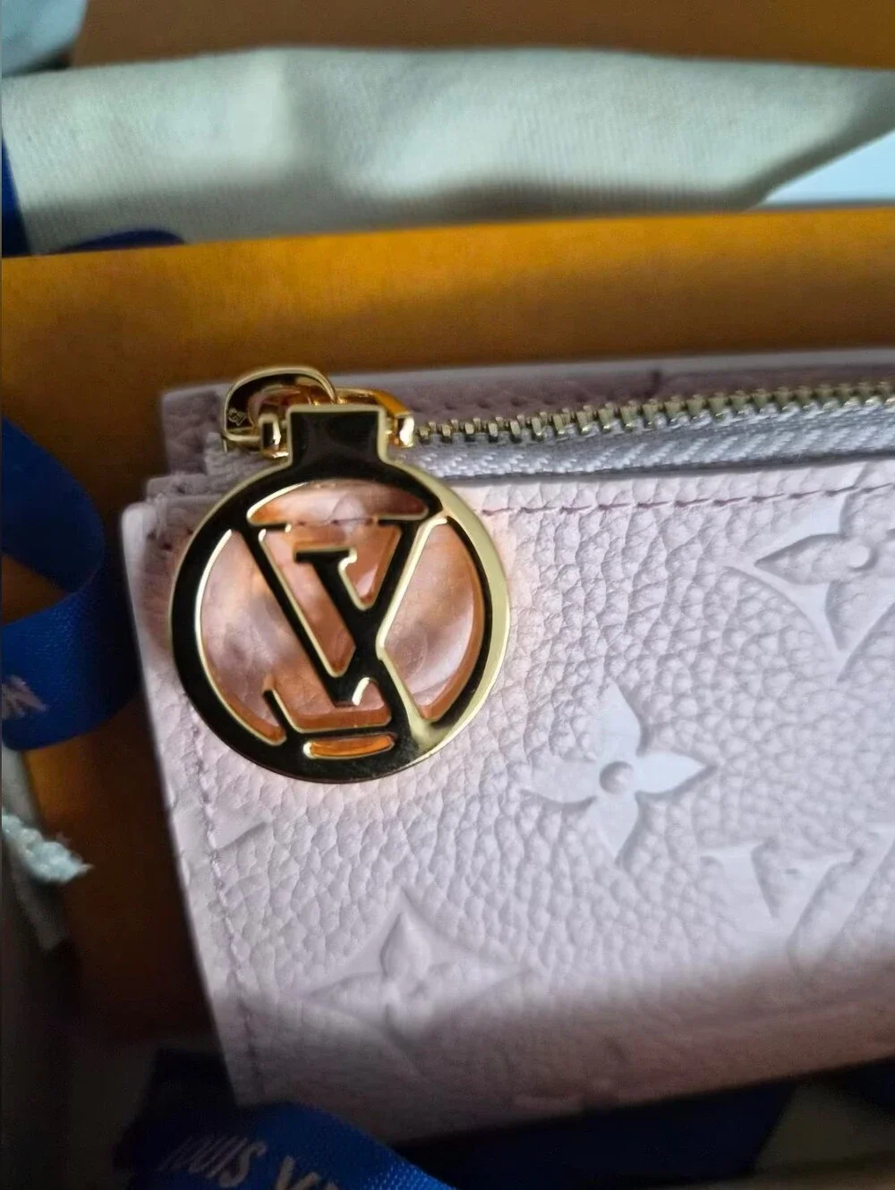 Louis Vuitton Pink Lisa Wallet